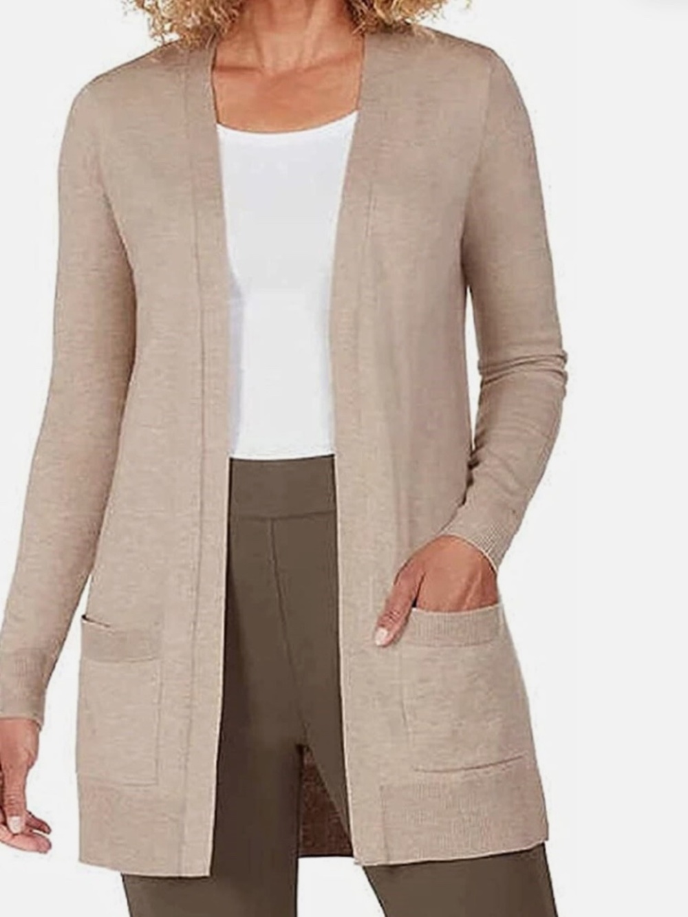 Hip length Sweater The boyfriend cardigan